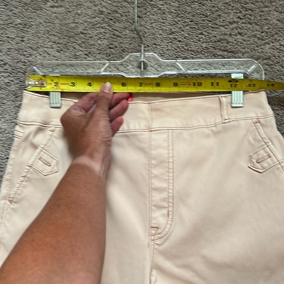 Spanx cropped stretch twill wide leg pants - Picture 5 of 7